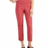 JM Collection Studded-Waist Pull-On Cropped Pants, Short, Created For Macy's