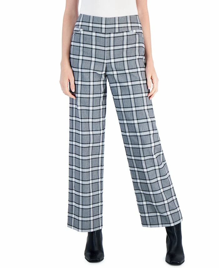 Charter Club Women's Plaid Pull-On Pants, Created For Macy's 1 Charter Club Women's Plaid Pull-On Pants, Created For Macy's