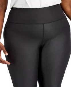 INC International Concepts Plus Size Shine Compression Leggings, Created For Macy's -Anne Klein Sales Store 21605603 fpx