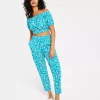 Bar III Women's Printed Pull-On Pants, Created For Macy's