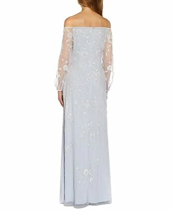 Adrianna Papell Women's Off-The-Shoulder Embellished Gown 2 Adrianna Papell Women's Off-The-Shoulder Embellished Gown - Image 2