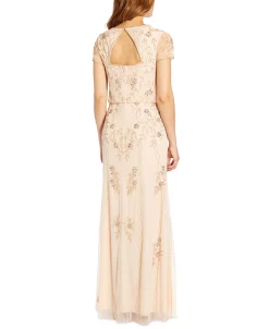 Adrianna Papell Women's Embellished Blouson Gown -Anne Klein Sales Store 21674052 fpx