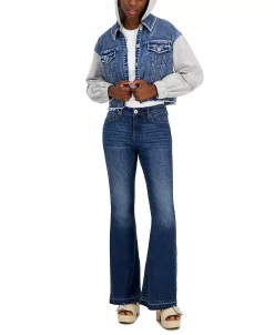 INC International Concepts Women's Mixed-Media Jacket, Created For Macy's -Anne Klein Sales Store 21699696 fpx