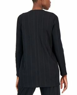 Alfani Women's Ribbed-Stripe Open-Front Cardigan, Created For Macy's -Anne Klein Sales Store 21704184 fpx