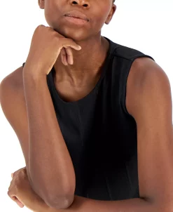 Alfani Women's Ribbed Side-Slit Sleeveless Top, Created For Macy's 6 Alfani Women's Ribbed Side-Slit Sleeveless Top, Created For Macy's -Anne Klein Sales Store 21704189 fpx