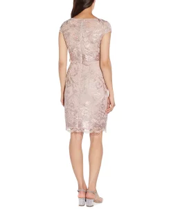 Adrianna Papell Women's Lace Popover Sheath Dress -Anne Klein Sales Store 21714633 fpx