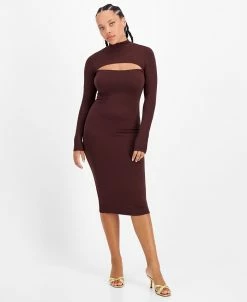 Bar III Cutout Bodycon Dress, Created For Macy's