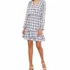 Vince Camuto Women's Plaid Fit & Flare Dress