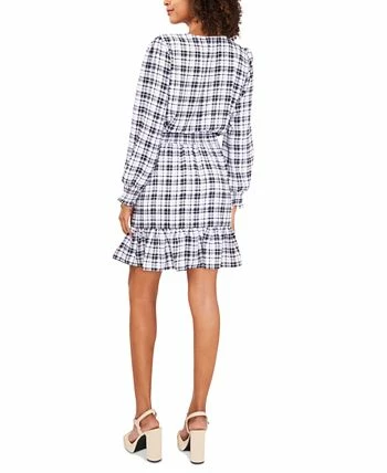 Vince Camuto Women's Plaid Fit & Flare Dress 2 Vince Camuto Women's Plaid Fit & Flare Dress - Image 2
