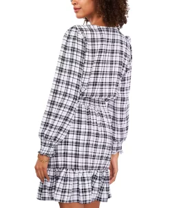 Vince Camuto Women's Plaid Fit & Flare Dress 8 Vince Camuto Women's Plaid Fit & Flare Dress -Anne Klein Sales Store 21777002 fpx