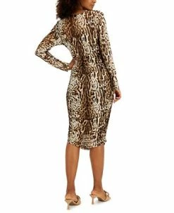 INC International Concepts Women's Leopard-Print Mesh Dress, Created For Macy's 5 INC International Concepts Women's Leopard-Print Mesh Dress, Created For Macy's -Anne Klein Sales Store 21804371 fpx