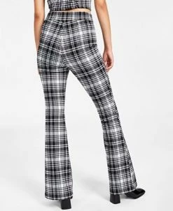 Bar III Women’s Plaid-Print Flare-Leg Pants, Created For Macy’s 6 Bar III Women’s Plaid-Print Flare-Leg Pants, Created For Macy’s -Anne Klein Sales Store 21817213 fpx