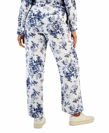 Charter Club Women's Toile Pull-On Pants, Created For Macy's 2 Charter Club Women's Toile Pull-On Pants, Created For Macy's - Image 2
