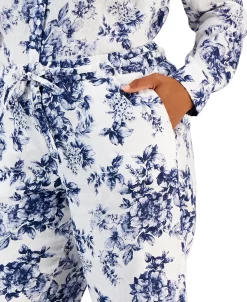 Charter Club Women's Toile Pull-On Pants, Created For Macy's 9 Charter Club Women's Toile Pull-On Pants, Created For Macy's -Anne Klein Sales Store 21859597 fpx