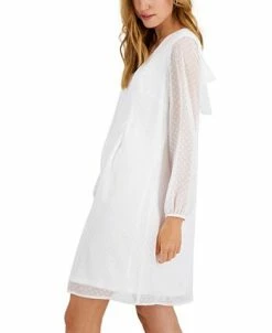 INC International Concepts Women's Tie-Back Dotted Dress, Created For Macy's -Anne Klein Sales Store 21869722 fpx