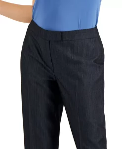 Anne Klein Women's Denim Straight-Leg Pants -Anne Klein Sales Store 21881429 fpx