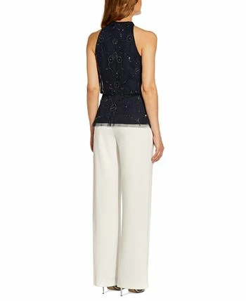 Adrianna Papell Embellished Halter Top 2 Adrianna Papell Embellished Halter Top - Image 2