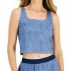 ID Ideology Women's Dream Fit Cropped Tank Top, Created For Macy's