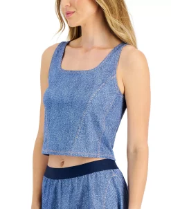 ID Ideology Women's Dream Fit Cropped Tank Top, Created For Macy's -Anne Klein Sales Store 21950119 fpx