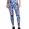 ID Ideology Petite Painterly Waves 7/8 Leggings, Created For Macy's