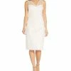 Adrianna Papell Women's Embroidered Sheath Dress