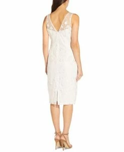 Adrianna Papell Women's Embroidered Sheath Dress -Anne Klein Sales Store 22015996 fpx