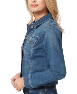 Jessica Simpson Women's Pixie Denim Jacket -Anne Klein Sales Store 22016640 fpx