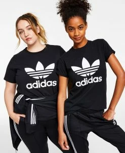 ADIDAS Women's Trefoil Logo T-Shirt, XS-4X