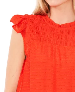 CeCe Women's Smocked Top -Anne Klein Sales Store 22037875 fpx