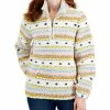 Style & Co Women's Quarter-Zip Fleece Sweater, Created For Macy's