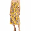 INC International Concepts Women's Printed Tie-Waist Dress, Created For Macy's