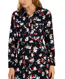 Alfani Women's Belted Shirtdress Created For Macy's -Anne Klein Sales Store 22165292 fpx