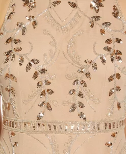 Papell Studio Women's Embellished Mock-Neck T-Back Gown -Anne Klein Sales Store 22165358 fpx