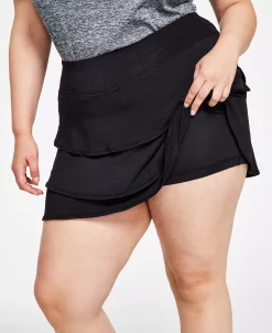 ID Ideology Flounce Skort, XS-4X, Created For Macy's 16 ID Ideology Flounce Skort, XS-4X, Created For Macy's -Anne Klein Sales Store 22175812 fpx