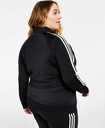ADIDAS Women's 3-Stripe Tricot Track Jacket, XS-4X 7 ADIDAS Women's 3-Stripe Tricot Track Jacket, XS-4X - Image 7