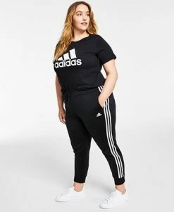 ADIDAS Women's Essentials Warm-Up Slim Tapered 3-Stripes Track Pants, XS-4X -Anne Klein Sales Store 22176605 fpx