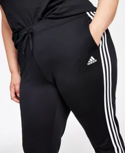 ADIDAS Women's Essentials Warm-Up Slim Tapered 3-Stripes Track Pants, XS-4X -Anne Klein Sales Store 22176606 fpx