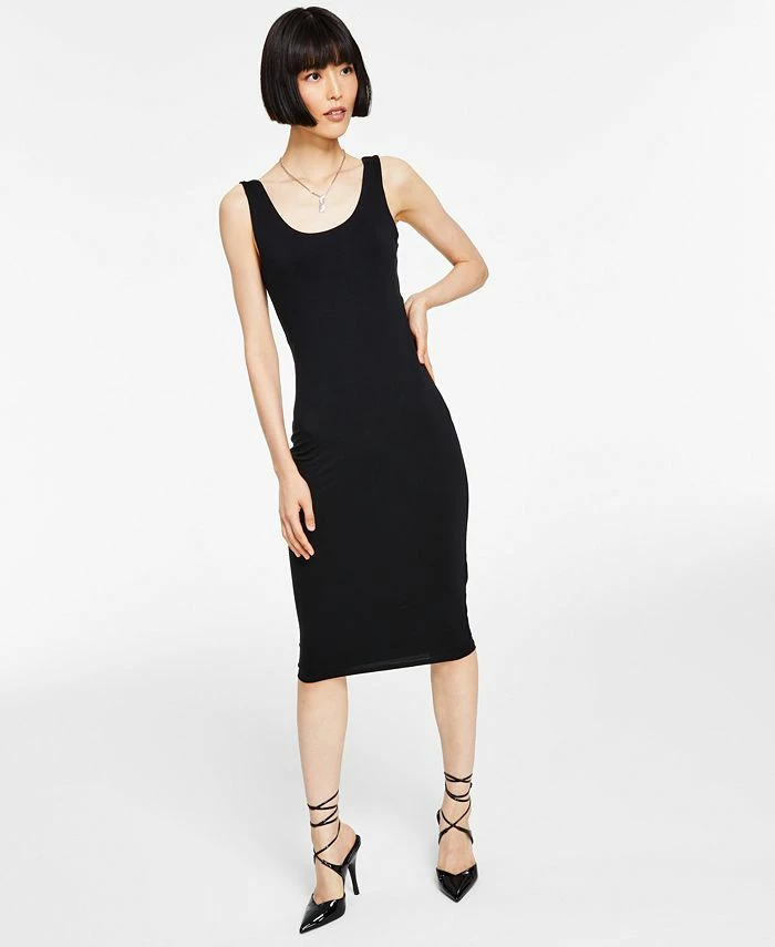 Bar III Odycon Scoop-Neck Midi Dress, Created For Macy's 1 Bar III Odycon Scoop-Neck Midi Dress, Created For Macy's