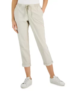 Style & Co Women's Pull On Cuffed Pants, Created For Macy's 15 Style & Co Women's Pull On Cuffed Pants, Created For Macy's -Anne Klein Sales Store 22180112 fpx