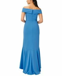 Adrianna Papell Women's Ruffled Off-The-Shoulder Gown -Anne Klein Sales Store 22187363 fpx