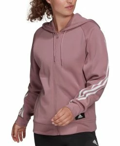 ADIDAS Women's Sportswear Future Icons 3-Stripes Hooded Track Top