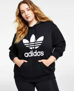 ADIDAS Women's Adicolor Trefoil Sweatshirt Hoodie, XS-4X -Anne Klein Sales Store 22196892 fpx
