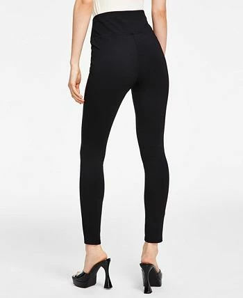 Bar III High-Waist Ponte-Knit Leggings, Created For Macy's 3 Bar III High-Waist Ponte-Knit Leggings, Created For Macy's - Image 3