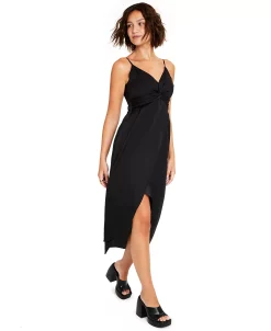Bar III Women's Twist-Front Cami Dress, Created For Macy's