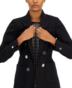 Anne Klein Women's Faux Double-Breasted Jacket -Anne Klein Sales Store 22250631 fpx