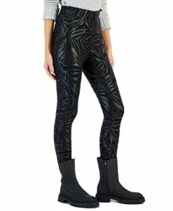 INC International Concepts Women's Animal-Print Metallic Ponté-Knit Skinny Pants, Created For Macy's 7 INC International Concepts Women's Animal-Print Metallic Ponté-Knit Skinny Pants, Created For Macy's -Anne Klein Sales Store 22269328 fpx