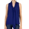 INC International Concepts Women's Tie-Neck Blouse, Created For Macy's