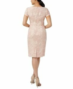 Adrianna Papell Women's Jacquard Cocktail Dress 5 Adrianna Papell Women's Jacquard Cocktail Dress -Anne Klein Sales Store 22294227 fpx