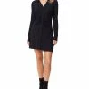 Jessica Simpson Women's Cara Ruched Polo Shirtdress