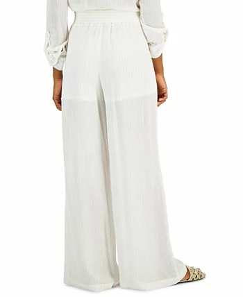 INC International Concepts Women's Pull-On Patch Pocket Wide-Leg Pants, Created For Macy's 2 INC International Concepts Women's Pull-On Patch Pocket Wide-Leg Pants, Created For Macy's - Image 2